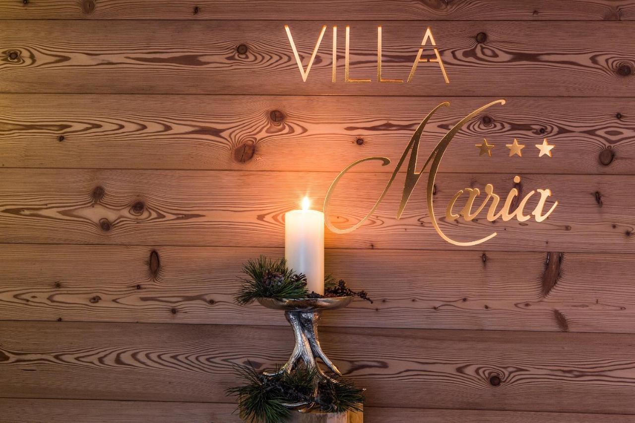 Garni Villa Maria セルヴァ・ディ・ヴァル・ガルデーナ エクステリア 写真